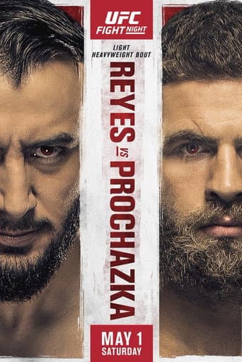Poster for UFC on ESPN 23: Reyes vs. Prochazka