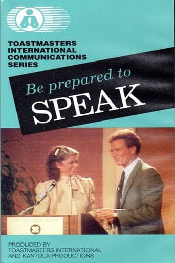 Poster for Be Prepared to Speak