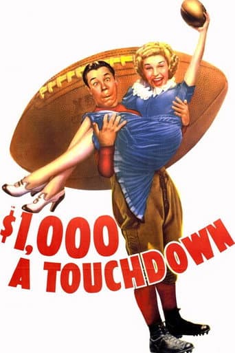 Poster for $1,000 a Touchdown