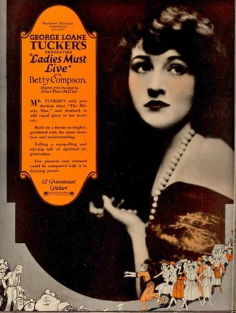 Poster for Ladies Must Live