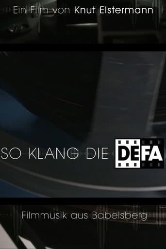 Poster for That's How DEFA Sounded: Film Music from Babelsberg