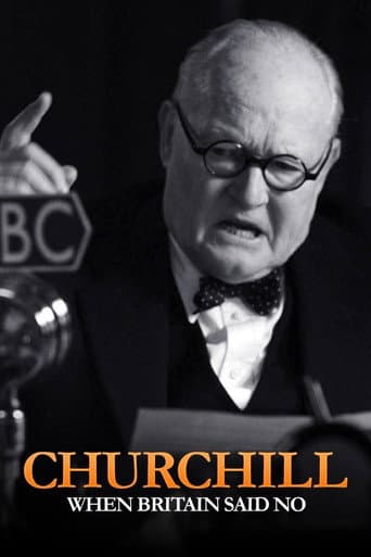 Poster for Churchill: When Britain Said No