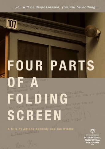 Poster for Four Parts of a Folding Screen