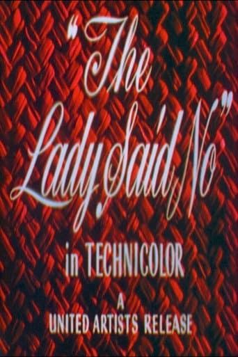 Poster for The Lady Said No