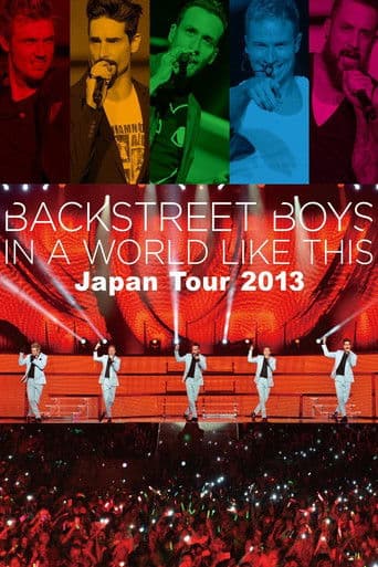 Poster for Backstreet Boys: In a World Like This - Japan Tour 2013