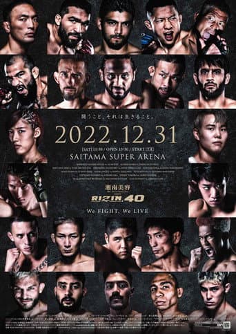 Poster for RIZIN 40