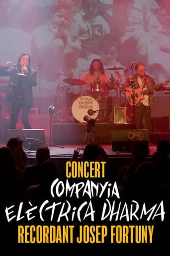 Poster for Concert Companyia Elèctrica Dharma: recordant Josep Fortuny