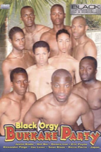 Poster for Black Orgy Bukkake Party
