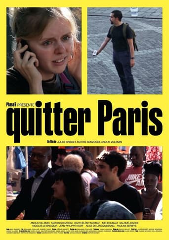 Poster for Quitter Paris