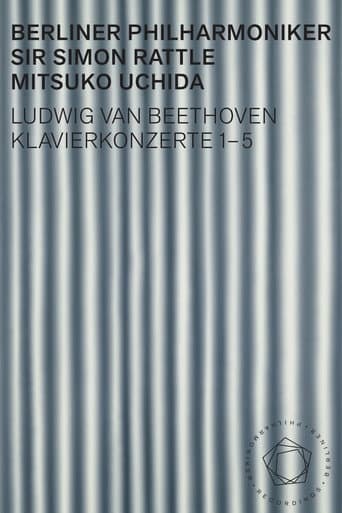 Poster for Beethoven: Piano Concertos 1-5 - Uchida, Rattle