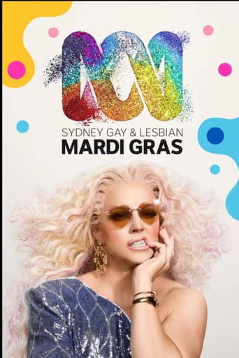 Poster for Sydney Gay and Lesbian Mardi Gras 2025