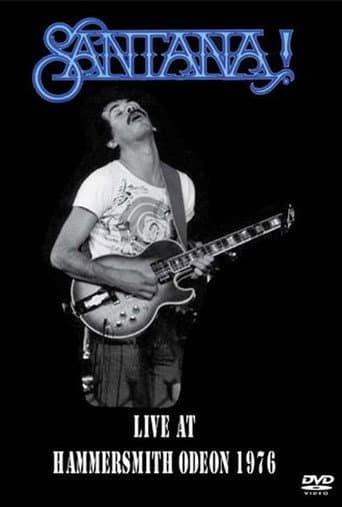 Poster for Santana Live at Hammersmith Odeon, December 15th, 1976