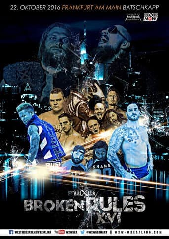 Poster for wXw Broken Rules XVI
