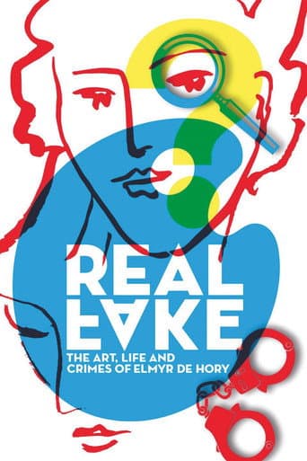Poster for Real Fake: The Art, Life & Crimes of Elmyr De Hory