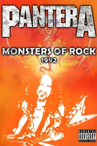 Poster for Pantera: Live at Monsters of Rock Italy