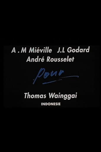 Poster for For Thomas Wainggai