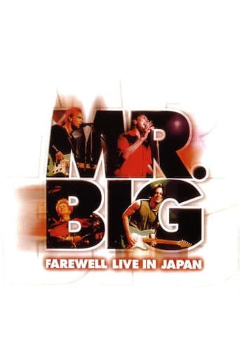 Poster for Mr. Big: Farewell Live in Japan