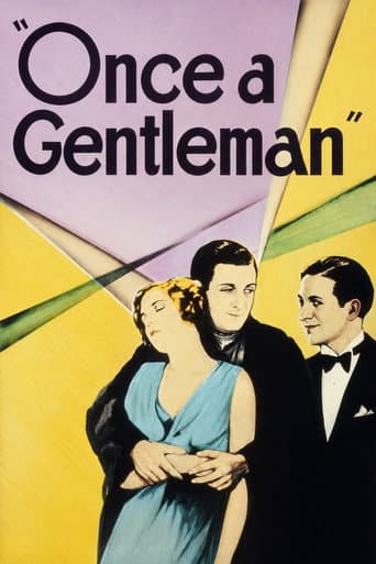 Poster for Once a Gentleman