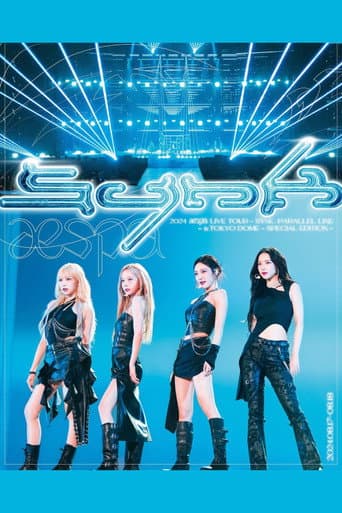 Poster for 2024 aespa LIVE TOUR – SYNK：PARALLEL LINE – in TOKYO DOME -SPECIAL EDITION