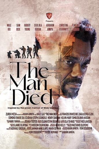 Poster for The Man Died