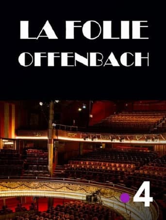 Poster for La folie Offenbach