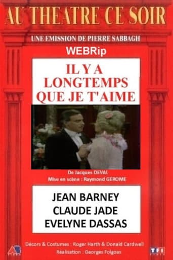 Poster for Il y a longtemps que je t'aime