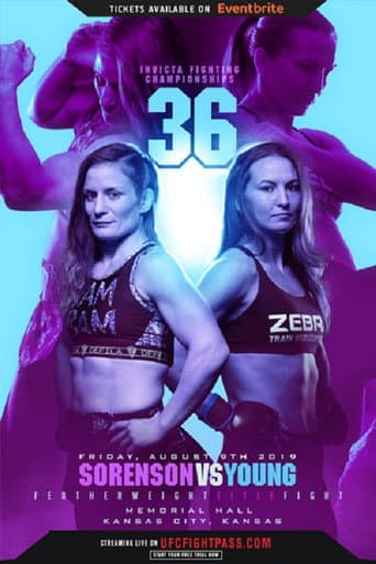 Poster for Invicta FC 36: Sorenson vs. Young
