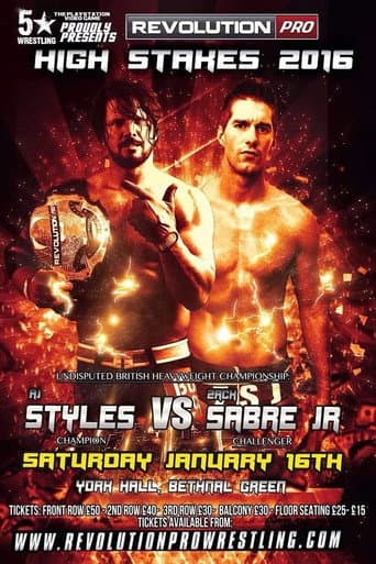 Poster for RevPro High Stakes 2016