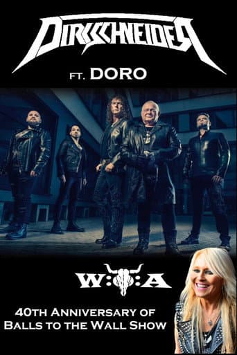 Poster for Dirkschneider: 40th Anniversary of Balls to the Wall Show - W:O:A 2025
