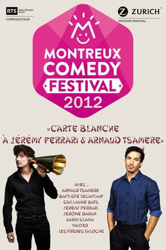 Poster for Montreux Comedy Festival 2012 - Carte blanche à Jérémy Ferrari & Arnaud Tsamere
