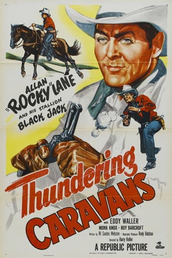 Poster for Thundering Caravans
