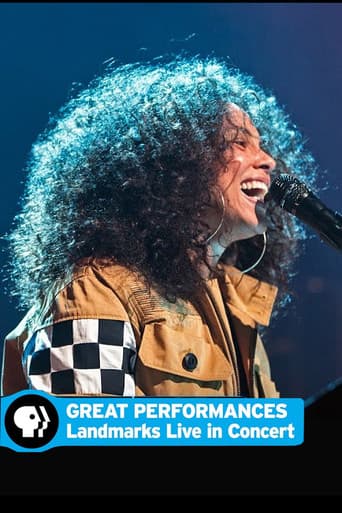 Poster for Alicia Keys - Landmarks Live in Concert