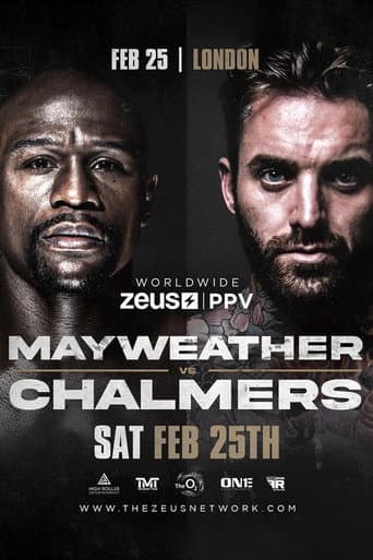 Poster for Floyd Mayweather Jr. vs. Aaron Chalmers