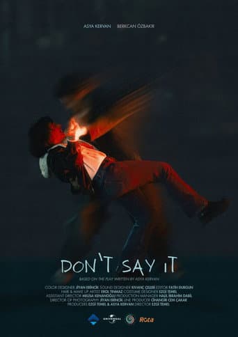 Poster for Don't Say It