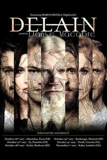 Poster for Delain - Danse Macabre live at TivoliVredenburg