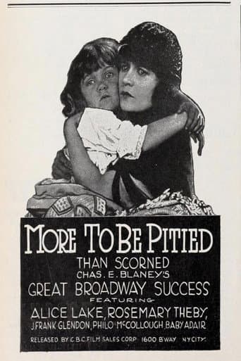 Poster for More to Be Pitied Than Scorned