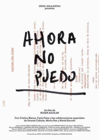 Poster for Ahora no puedo