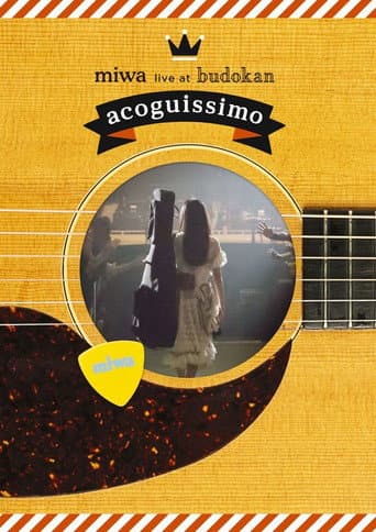 Poster for miwa live at Budokan ~acoguissimo~