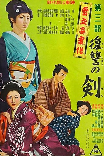Poster for The Revenge of Yukinojo, Part 3: Sword of Revenge