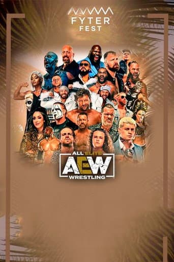 Poster for AEW Fyter Fest