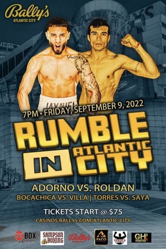 Poster for Joseph Adorno vs. Hugo Alberto Roldan