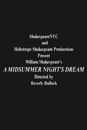 Poster for A Midsummer Night's Dream