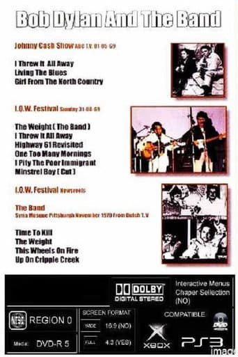 Poster for Bob Dylan and The Band: 1969-1970 Compilation