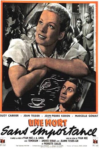 Poster for Une mort sans importance