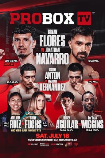 Poster for Bryan Flores vs. Jonathan Navarro