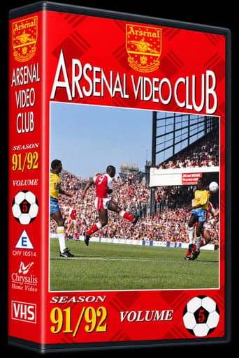 Poster for Arsenal F.C. Video Club - 1991-92 - Vol 5