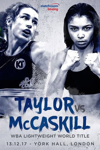 Poster for Katie Taylor vs. Jessica McCaskill
