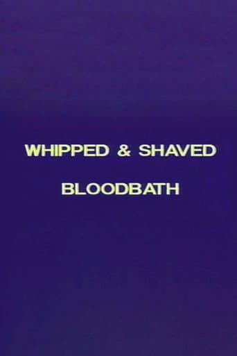Poster for Charles Gatewood's Whipped & Shaved / Bloodbath