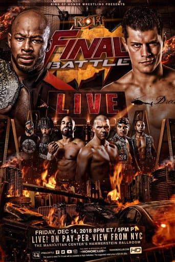 Poster for ROH Final Battle 2018