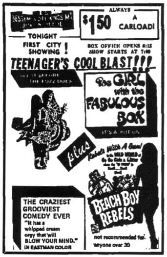 Poster for The Girl with the Fabulous Box